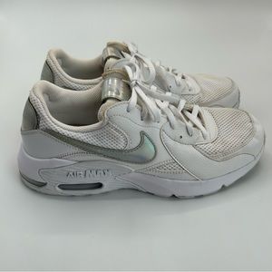 Nike Air Max Excee Silver Iridescent Shoes Size 9